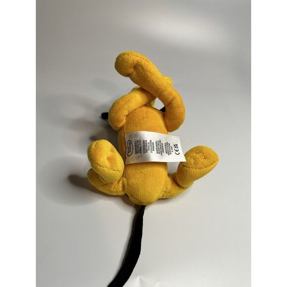 Disney Pluto Stuffed Animal Good Condition Mickey Mouse Fab5 Plush 7" - Picture 5 of 7